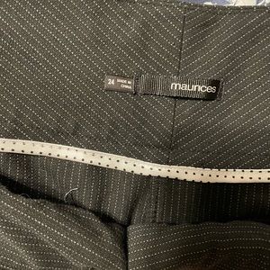 Maurice’s stripe dress pants